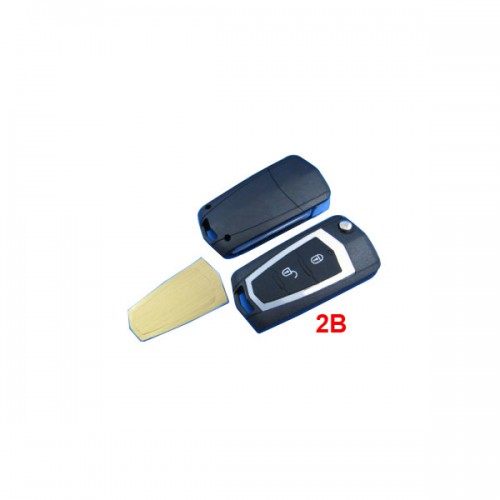 Hyundai Elantra HDC Modified Remote Flip Key Shell 2 Button 10pcs/lot