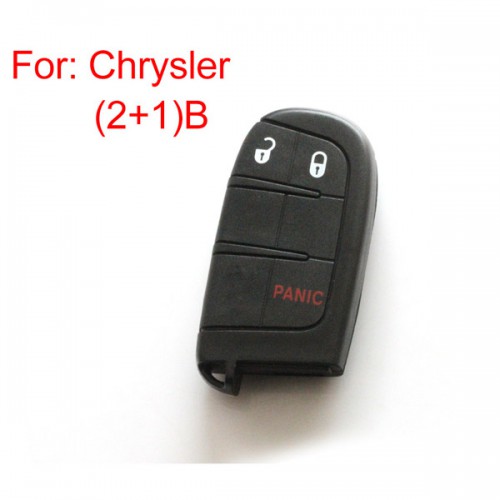 Remote key shell 2+1 button for Chrysler