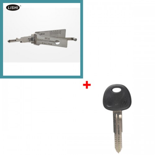 LISHI HY16 2-in-1 Auto Pick and Decoder for HYUNDAI KIA Plus LISHI HY16 Engraved Line Key