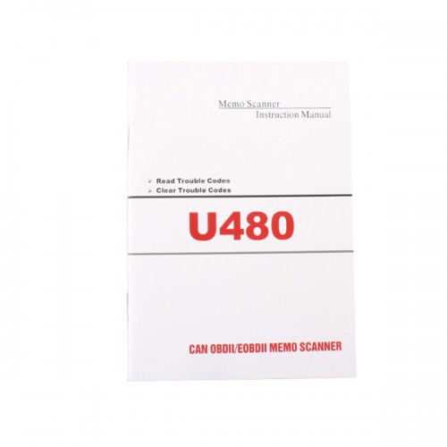 U480 OBD2 CAN BUS Code Scanner OBDII Engine Code Reader