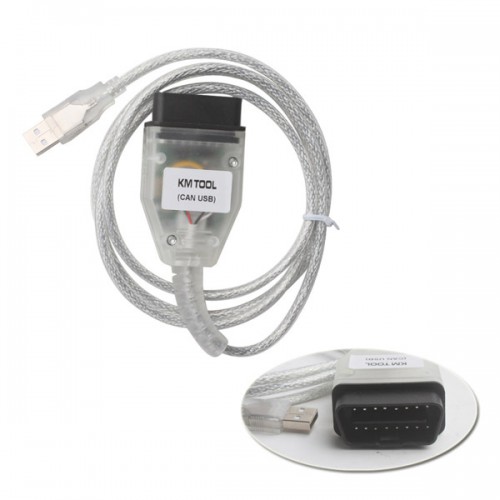 New KM Tool CAN BUS for Ford by OBD2 with 10pcs Xhorse VVDI Super Chips