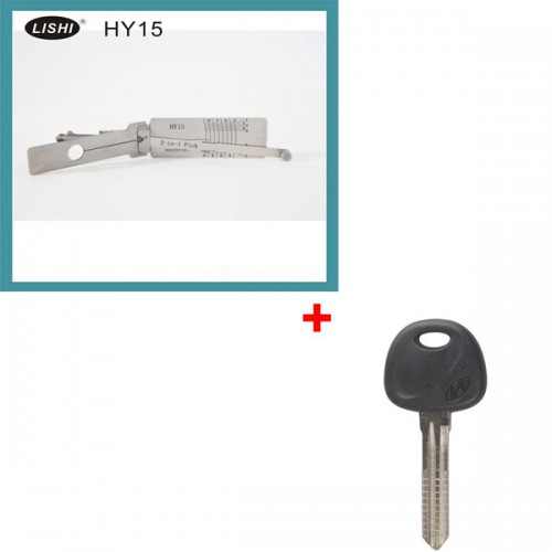 LISHI HY15 2-in-1 Auto Pick and Decoder for HYUNDAI KIA Plus LISHI HY15 Engraved Line Key