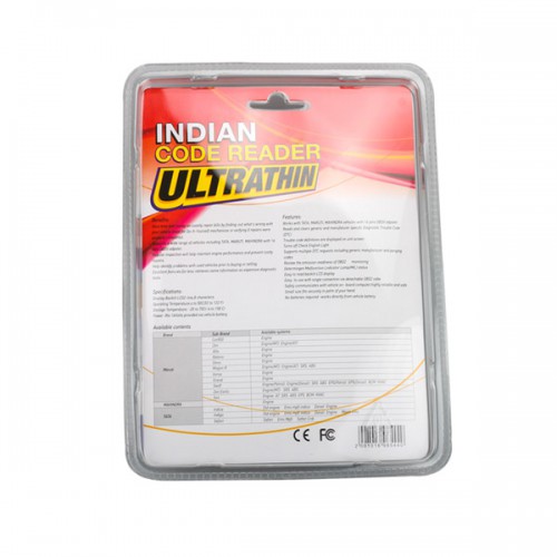 Auto Scanner for Indian Cars T65