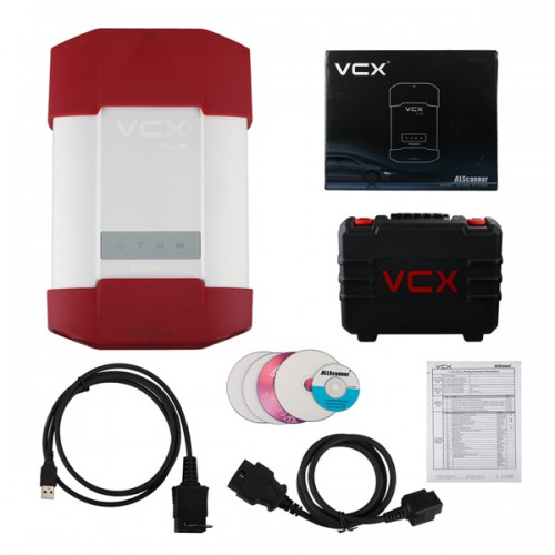 New AllScanner VCX -Plus Multi (Toyota V14+ HONDA V3.014+ LandRover/Jaguar JLR V139) 3 In 1 Professional Diagnose and Programming Tool