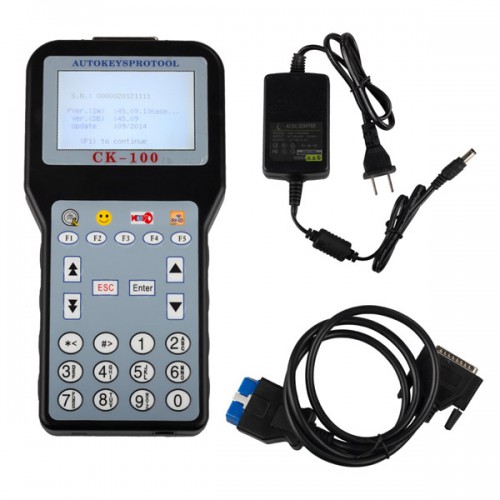 Newest V45.09 CK-100 CK100 Auto Key Programmer With 1024 Tokens Supports Cars Till 2014.09