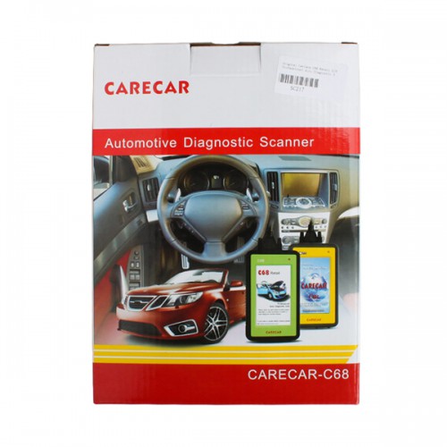Original CareCar C68 Retail DIY Professional Auto Diagnostic Tool  Buy SP197 Instead