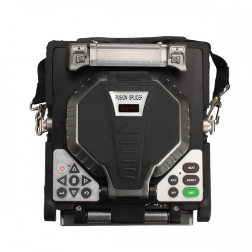 Original RY-F600 Fusion Splicer with Optical Fiber Cleaver automatic focus function 5.6" LCD