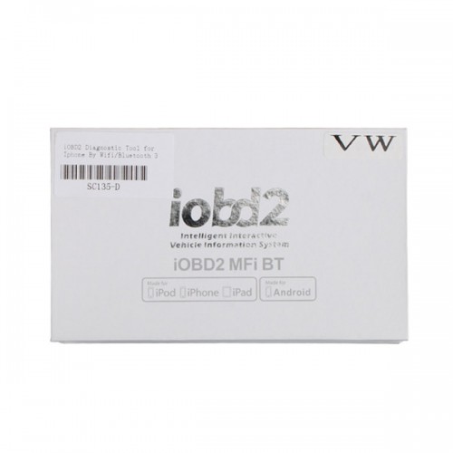 iOBD2 Diagnostic Tool for Android/IOS for VW AUDI/SKODA/SEAT By Bluetooth