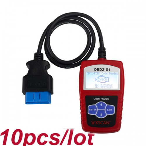 10pcs Original VXSCAN S1 EOBD OBDII DIY Code Reader Ship from US ONLY Two Days for Delivery