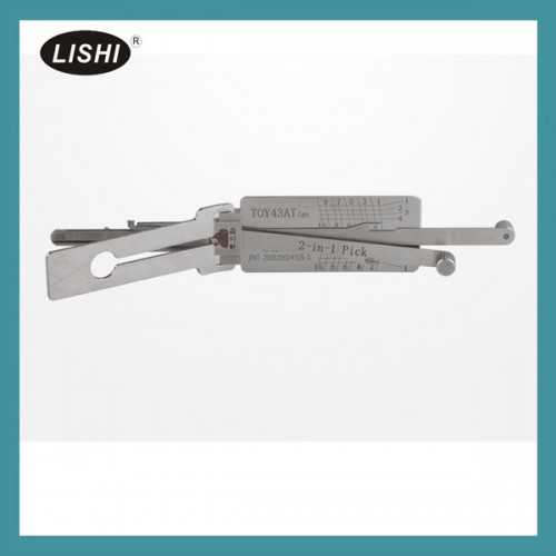 Lishi TOY43AT (IGN) 2-in-1 Auto Pick and Decoder for Toyota Free Shipping