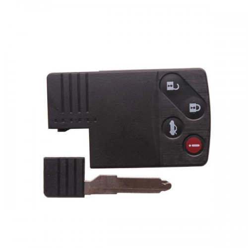 Smart Card Shell 3+1 Button For Mazda