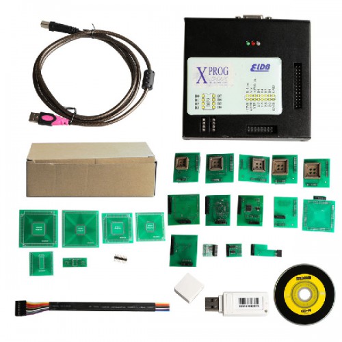 V5.60 X-PROG XPROG Box ECU Programmer with USB Dongle Free Shipping