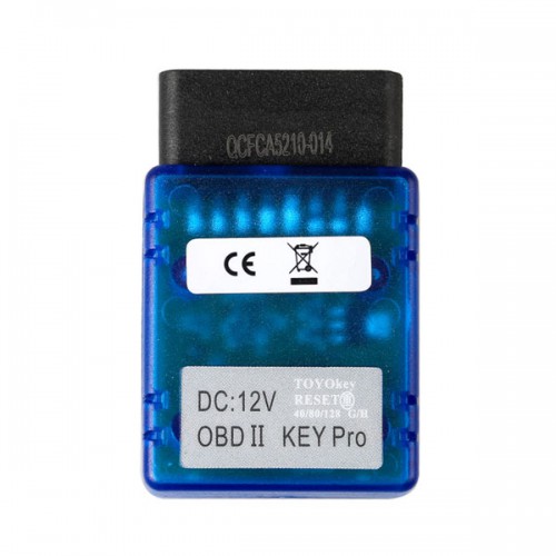 TOYO Key OBD II OBD2 Key Pro Supports Toyota G All Keys Lost Works with CN900 Mini