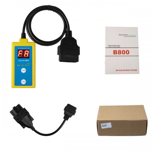 B800 Airbag Scan/Reset Tool for BMW SRS Reset Scanner OBD Diagnostic Tool  Free Shipping