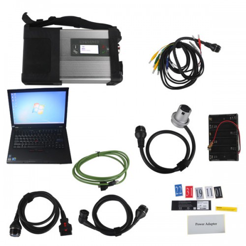 V2022.06 MB SD Connect C5 Star Diagnosis with 512GB SSD Software Plus Lenovo T410 4GB Second Hand Laptop With DTS Monaco & Vediamo