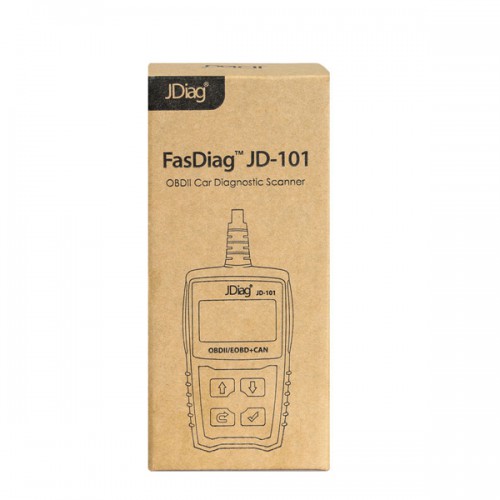 JDiag JD101 OBDII EOBD CAN Code Scanner Free Shipping