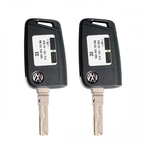 Newest Full Set Lock with 3-Button Keys of VW MQB