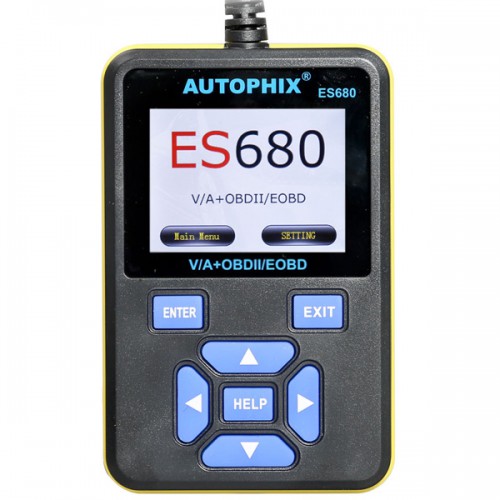 New AUTOPHIX E-SCAN ES680 V-A-G RPO+OBD Scanner Supports Multi-Language