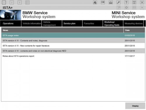 2018.5 BMW ICOM Software ISTA-D 4.10.20 ISTA-P 3.64.0.6 Engineering Mode Windows 7 HDD