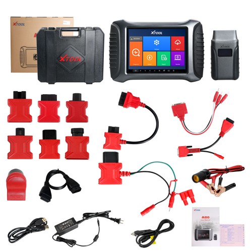 XTOOL A80 H6 8 inch Full System OBDII Car Diagnostic Tool Supports Programming/Odometer Adjustment  Free Update Online