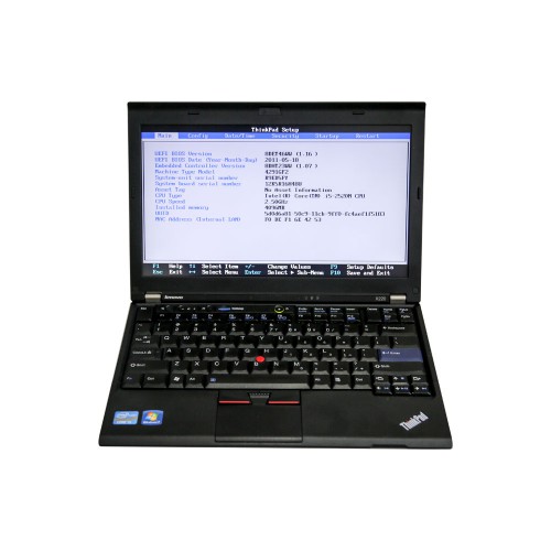 [Pre-Order] V2021.09 Wifi BMW ICOM NEXT A + B +C  with Laptop Lenovo X220 I5 CPU 1.8GHz 4GB Memory Win10 X64