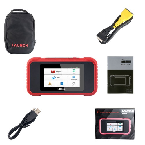 (US Ship No Tax)Launch  CRP123E OBD2 Code Reader Diagnostic Support  Engine ABS Airbag SRS Transmission Lifetime Free Update