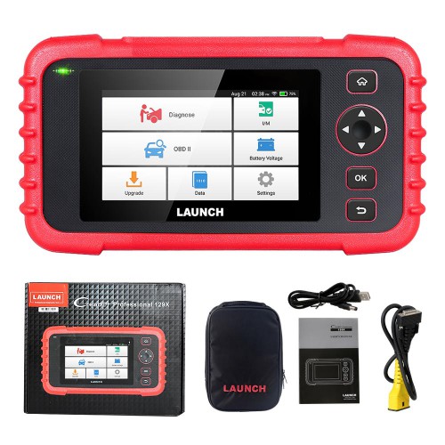 [UK EU US Ship No Tax] WiFi Launch CRP123X OBD2 Scanner for ABS SRS Engine Transmission One-Click Lifetime Free Update DHL Free Shipping