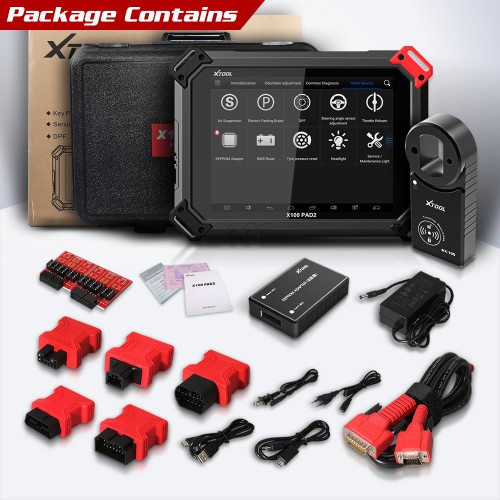 XTOOL X100 X-100 PAD2 Pro Key Programmer Full Version 2 Years Free Update with KC100 Adapter