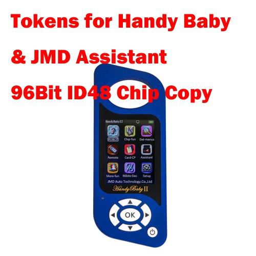 Tokens for Handy Baby and JMD Assistant 96Bit ID48 Chip Copy Function