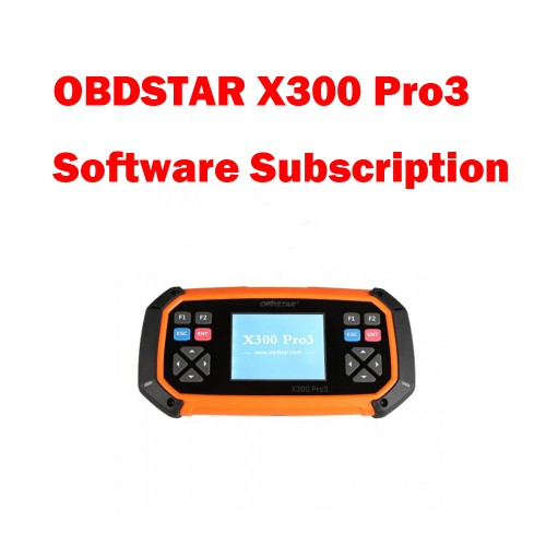OBDSTAR X300 Pro3 13 Months Software Subscription X300 Pro3 Software Update