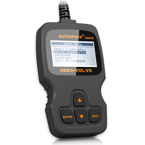 Autophix ES610 Professional Auto OBD2 EOBD Diagnostic Tool Compatible for Volvo Till 2014