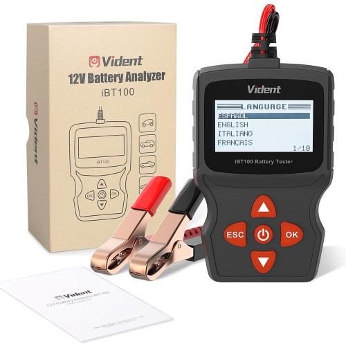 6V-18V LCD Vehicle Auto Digital Battery Test Analyzer Detection Tool New BT100 