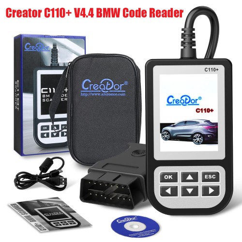 [Ship from US] Creator C110+ Code Reader V7.0 for BMW From 2000 to 2013 Year