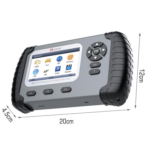 (US Ship No Tax) Vident iAuto700 Professional All System Scan Tool Supports Special Function