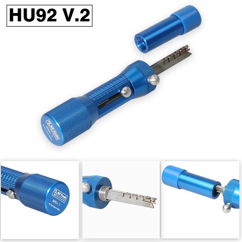 HU92 V2 Locksmith Tool for BMW HU92 Lock Pick and Decoder 2 in 1  Quick Open Tool