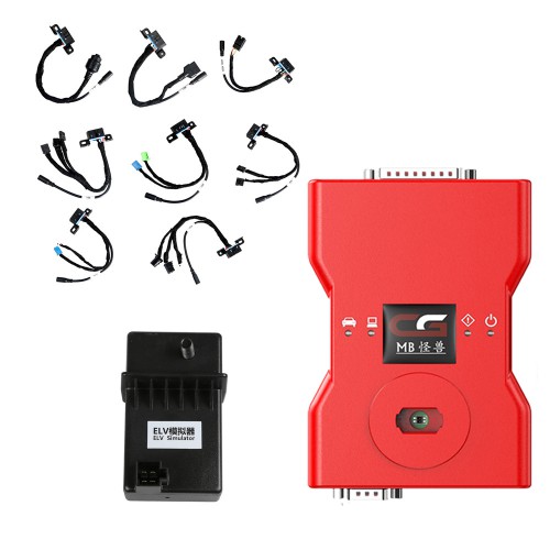 [US EU UK Ship No Tax] CGDI Prog MB Benz Key Programmer Support All Key Lost with Full Adapters for ELV Repair