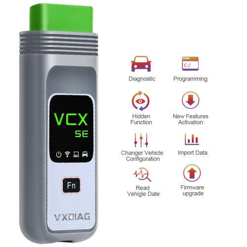 VXDIAG VCX SE Pro OBD2 Diagnostic Tool with 3 Free Car Authorization for USB WIFI Supports HONDA HDS V3.103.048