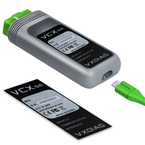 (US EU UK Ship) VXDIAG VCX SE Pro OBD2 Diagnostic Tool with 3 Free Car Authorization for USB WIFI