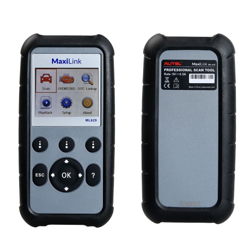 Autel MaxiLink ML629 CAN OBD2 Scanner Code Reader ABS SRS Diagnostic Scan Tool