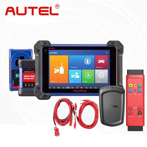 Autel MaxiIM IM608 PRO + G Box2 + APB112 Smart Key Simulator + Toyota 8A AKL Adapter