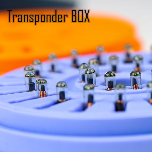 (UK Ship No Tax) 2M2 Transpoder Box Chip Storage Container 10pcs/lot Free Shipping