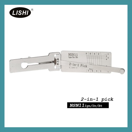 LISHI NSN11 2-in-1 Auto Pick and Decoder for Nissan