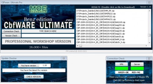 CBFWare Ultimate Pro for all Mercedes Benz Workshop 1 Year Full Unlimited PRO Access (365 Days)
