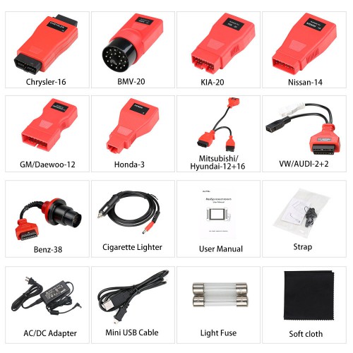 AUTEL MaxiSys MS906BT Advanced Wireless Android Diagnostic TPMS ECU Injector Coding Tool Full System Scan Tool