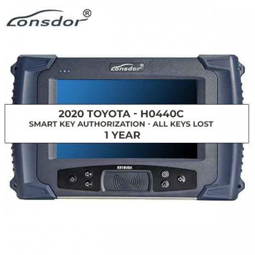 Lonsdor 2018 2019 2020 2021 2022- Toyota Lexus AKL Online Calculation 1 Year Activation for K518S K518ISE & KH100 KH100+