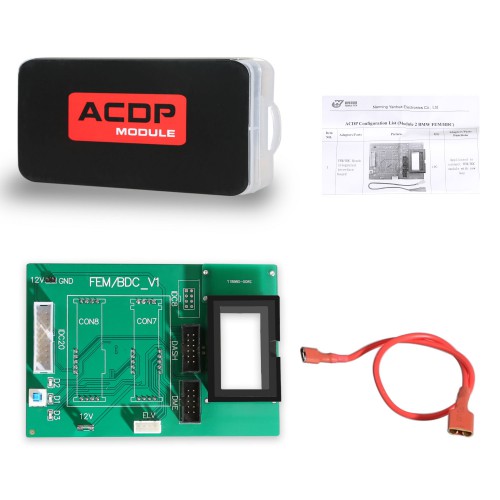 Yanhua Mini ACDP BMW FEM/BDC Module 2 Supports Key Programming, Odometer Reset, Module Recovery, Data Backup with License A50A A50C