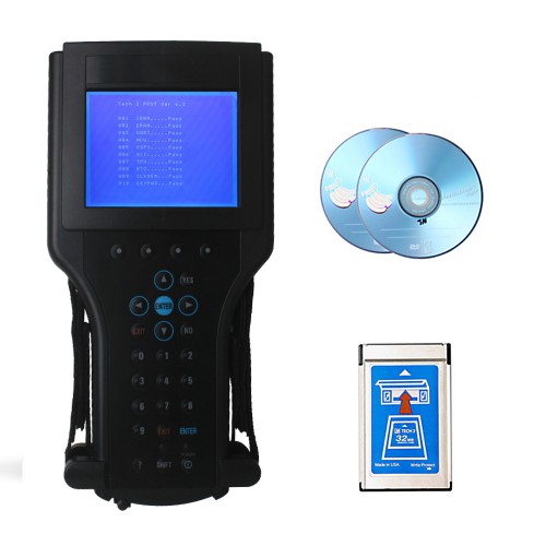 [In Carton Box] GM Tech2 Tech II Diagnostic Scanner for GM SAAB OPEL SUZUKI Holden ISUZU with Free 32MB Card and TIS2000 Software