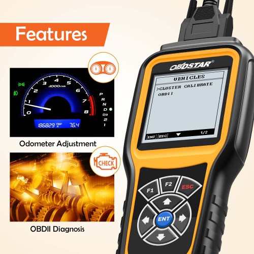 [US UK EU Free Ship] OBDSTAR X300M Odometer Correction Tool Especially for Odometer Adjustment by OBD2 Adds Benz V-A-G MQB