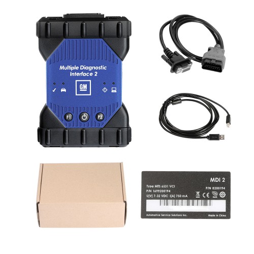 Wifi GM MDI 2 Diagnostic Interface with V2023.02 GM MDI Software Pre-installed in LENOVO T440P I7 CPU WIFI With 8GB Memory