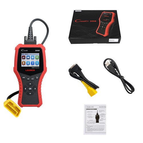 Launch Creader 3008 CR3008 OBDII Code Reader with Lifetime Free Update